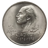 20 Kčs 100. výročí úmrtí básníka Andreja Sládkoviča (1972)  (Wč.135) 