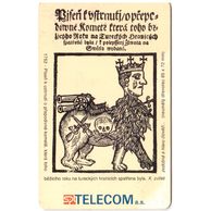 TK169 - Telefonní karta ČR Telecom - Píseň o ustrnutí o přepodivné kometě(61/12.95/50)