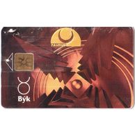 TK178 - Telefonní karta ČR Telecom - Býk (13/04.98/50 150Kč)