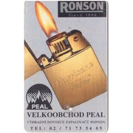 TK180 - Telefonní karta ČR Telecom - Ronson (63/11.98/50)