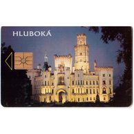 TK187 - Telefonní karta ČR Telecom - Hluboká nad Vltavou (67/10.96/50 100Kč)