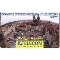 TK188 - Telefonní karta ČR Telecom - Pražský maratón 1997 (18/04.97/50 150Kč)