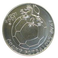 Stříbrná mince 200 Kč - 100. výročí založení Českého fotbalového svazu provedení standard (ČNB 2001)