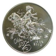 Stříbrná mince 200 Kč - 150. výročí narození Mikoláše Alše provedení standard (ČNB 2002)