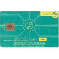 TK239 - Telefonní karta ČR Telecom - Zelená karta (35/06.01/60 175Kč)