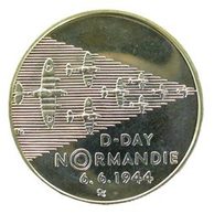 Stříbrná mince 200 Kč - 50. výročí vylodění spojenců v Normandii provedení standard (ČNB 1994)