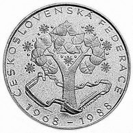 500 Kčs Československá federace (1988) (Wč.182)