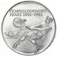 500 Kčs Československý tenis (1993) (Wč.204)