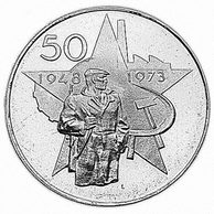 50 Kčs 25. výročí Vítězného února (1973)  (Wč.137)