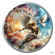 Stříbrná mince Souboj dobra a zla - Dobro reverse proof (ČM 2025)