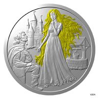 Stříbrná mince Knižní předlohy - B. Němcová - O Zlatovlásce proof (ČM 2026)