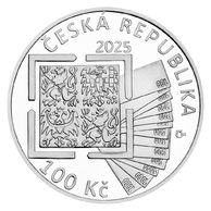 Stříbrná mince 100 Kč - Celní správa proof (ČNB 2025) 