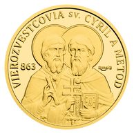 Zlatý dukát SR 2026 – Cyril a Metoděj proof (ČM 2026)