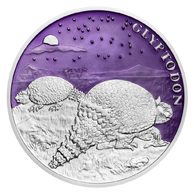 Stříbrná mince Doba ledová - Pásovec standard (ČM 2026) 