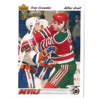 HK115 - Upper Deck karta - Troy Crowder č.342 (1991-92)