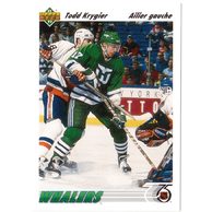 HK117 - Upper Deck karta - Todd Krygier č. 215 (1991-92)