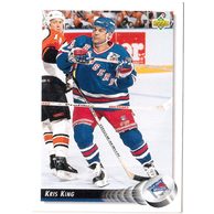 HK126 - Upper Deck karta - Kris King č.78   (1992-93)