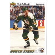 HK131 - Upper Deck karta - Chris Dahlquist č.307 (1991-92)