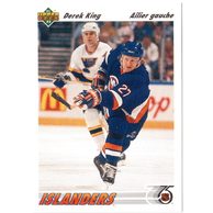 HK144 - Upper Deck karta - Derek King č. 382 (1991-92)
