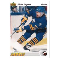 HK153 - Upper Deck karta - Pierre Turgeon č. 176 (1991-92)