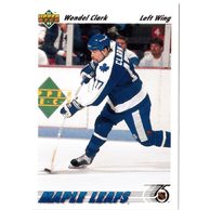 HK160 - Upper Deck karta - Wendel Clark č. 386 (1991-92)