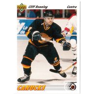 HK162 - Upper Deck karta - Cliff Ronning č. 208 (1991-92)