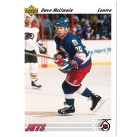 HK184 - Upper Deck karta - Dave McLlwain č. 222 (1991-92)