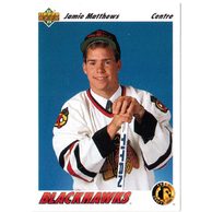 HK226 - Upper Deck karta - Jamie Matthews č. 76 (1991-92)