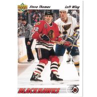 HK237 - Upper Deck karta - Steve Thomas č. 162 ( 1991-92)