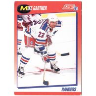 HK248 - Score karta - Mike Gartner č. 135 ( 1991-92)
