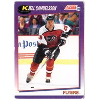 HK249 - Score karta - Kjell Samuelsson č. 207 ( 1991-92)