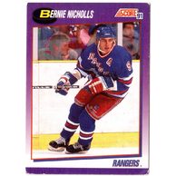 HK261 - Score karta - Bernie Nicholls č. 240  (1991-92)