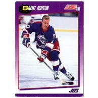 HK262 - Score karta - Brent Ashton č. 78  (1991-92)