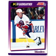 HK264 - Score karta - Ken Baumgartner č. 148 (1991-92)