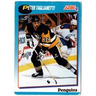 HK267 - Score karta - Peter Taglianetti č. 448 (1991-92)