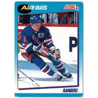 HK268 - Score karta - Adam Graves č. 594 (1991-92)