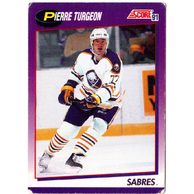 HK276 - Score karta - Pierre Turgeon č. 4 (1991-92)