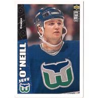 HK297 - Upper Deck karta - Jeff O'Neill č. 121 (1996-97)