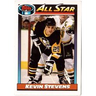 HK306 - Topps karta - Kevin Stevens č. 267 (1991-92)