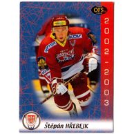 HK358 - OFS karta - Štěpán Hřebejk č. 173 (2002 - 2003)