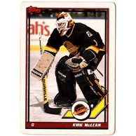HK367 - Topps karta - Kirk McLean č. 221 ( 1990-91)