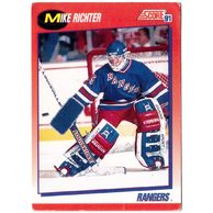 HK384 - Score karta - Mike Richter č. 120 ( 1991-92)