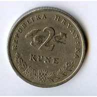 Mince Chorvatsko  2 Kune 1993 (wč.570)   