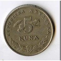 Mince Chorvatsko  5 Kuna 2000 (wč.620)   