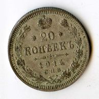 Rusko 20 Kopějky r.1914 (wč.662)     
