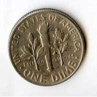 Mince USA  1 Dime 1968 D  (wč.120D)      