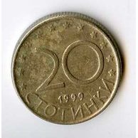 Mince Bulharsko  20 Stotinki 1999 (wč.490)    