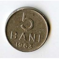 Mince Rumunsko  5 Bani 1963 (wč.59)       