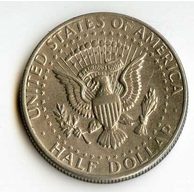Mince USA  1/2 Dollar 1972 D (wč.402R)        