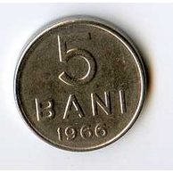 Mince Rumunsko  5 Bani 1966 (wč.131)        